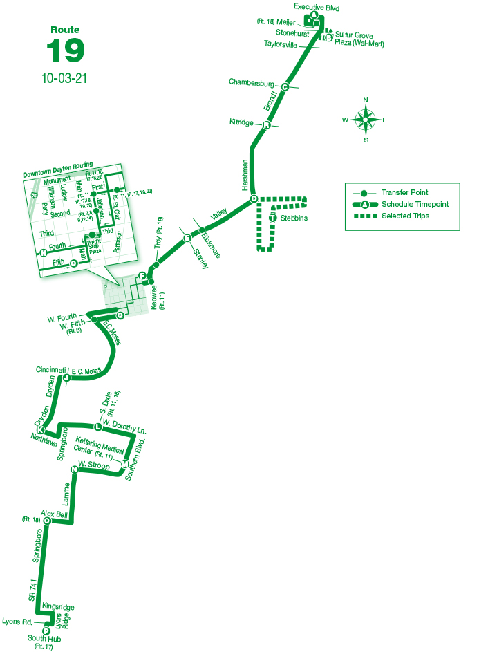 route map