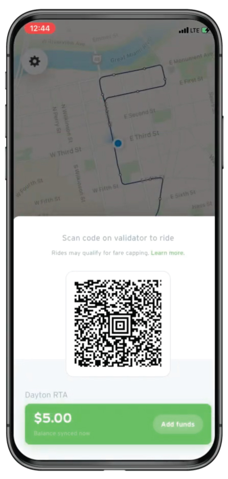 ticket QR code
